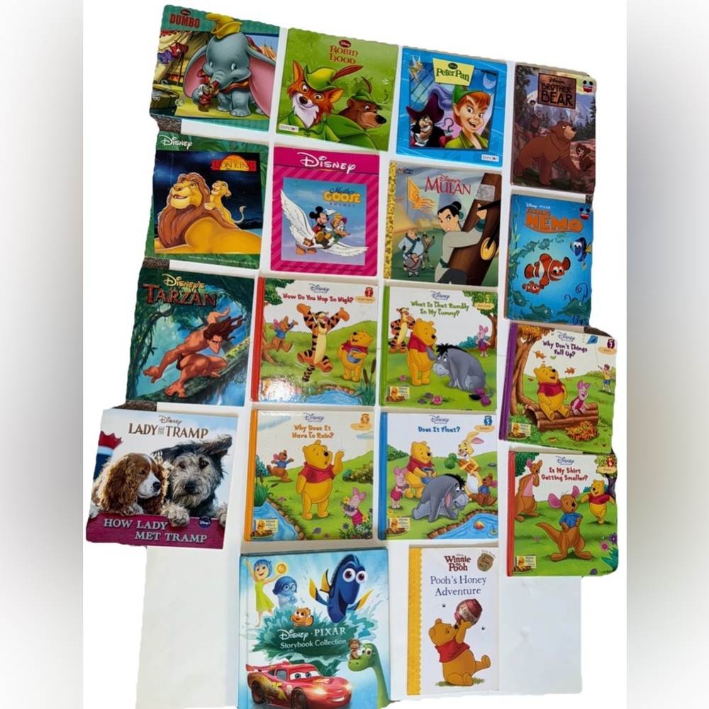 Disney Colorful Storybook Set for Kids